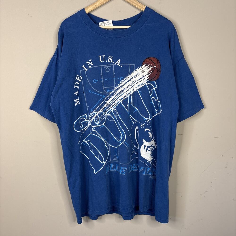 Vintage AOP Duke Basketball T-shirt